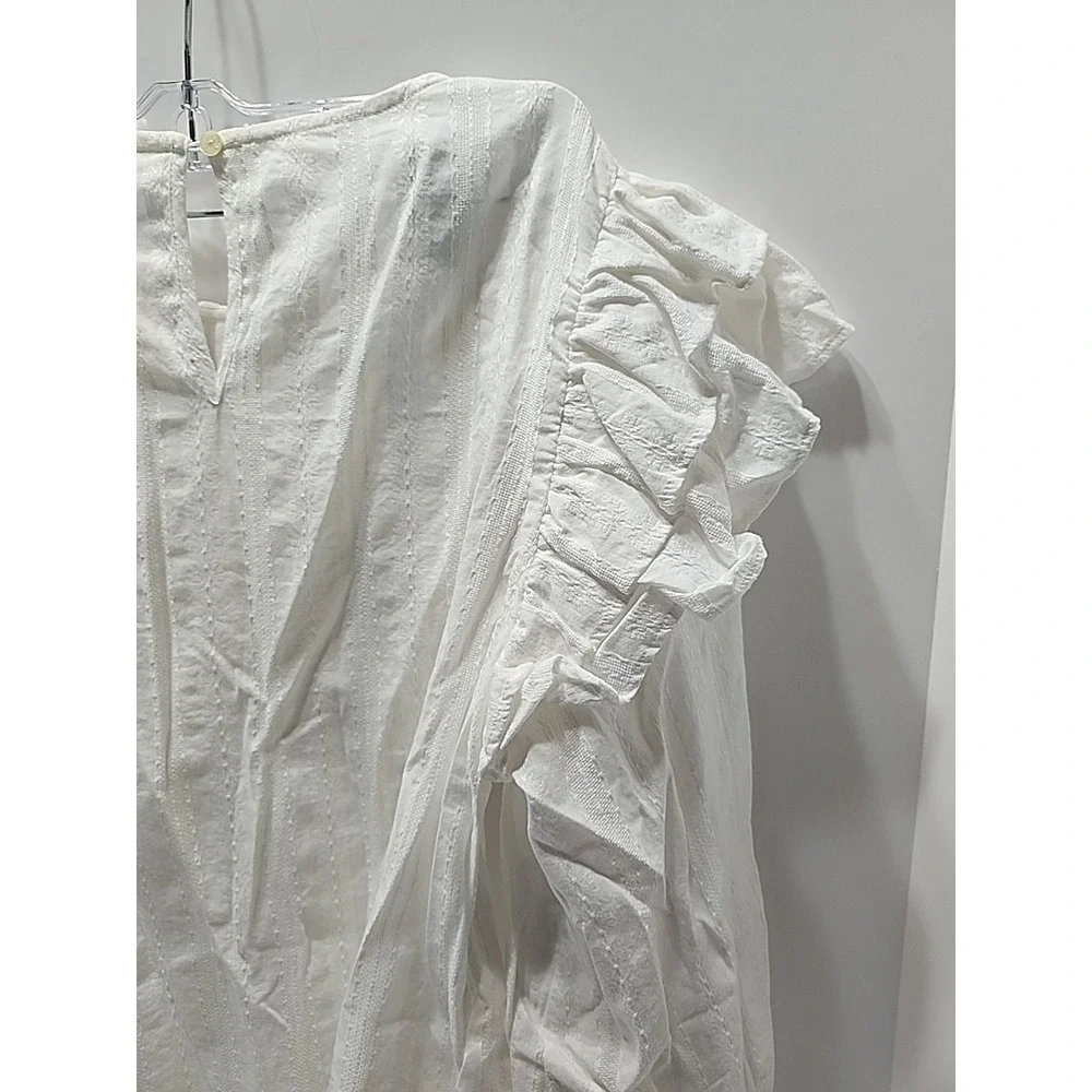 Universal Thread Top Medium Womens Ruffles - Picture 7 of 10